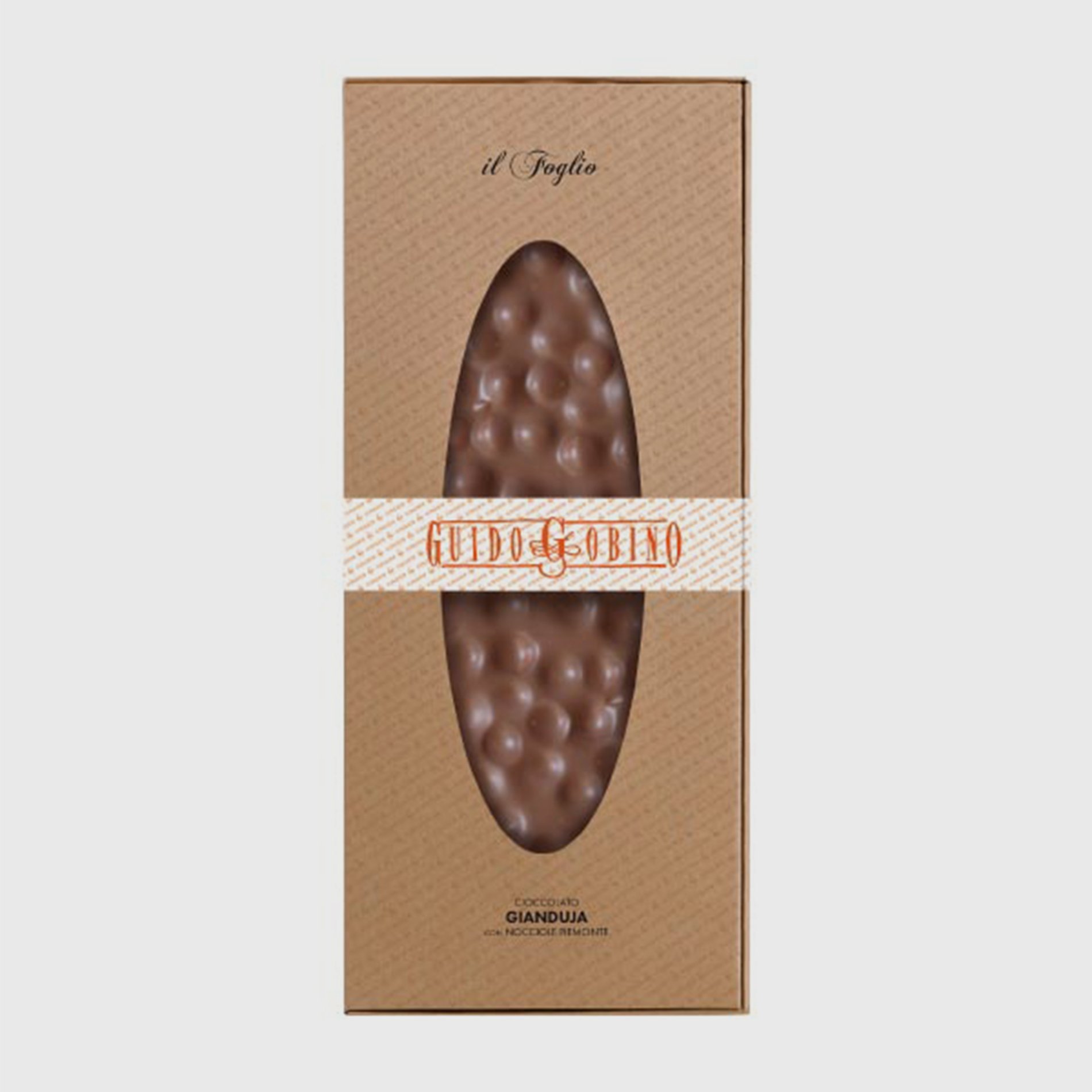 Extra Fine Gianduja Chocolate Sheet with Piedmont Hazelnut I.G.P. 1kg