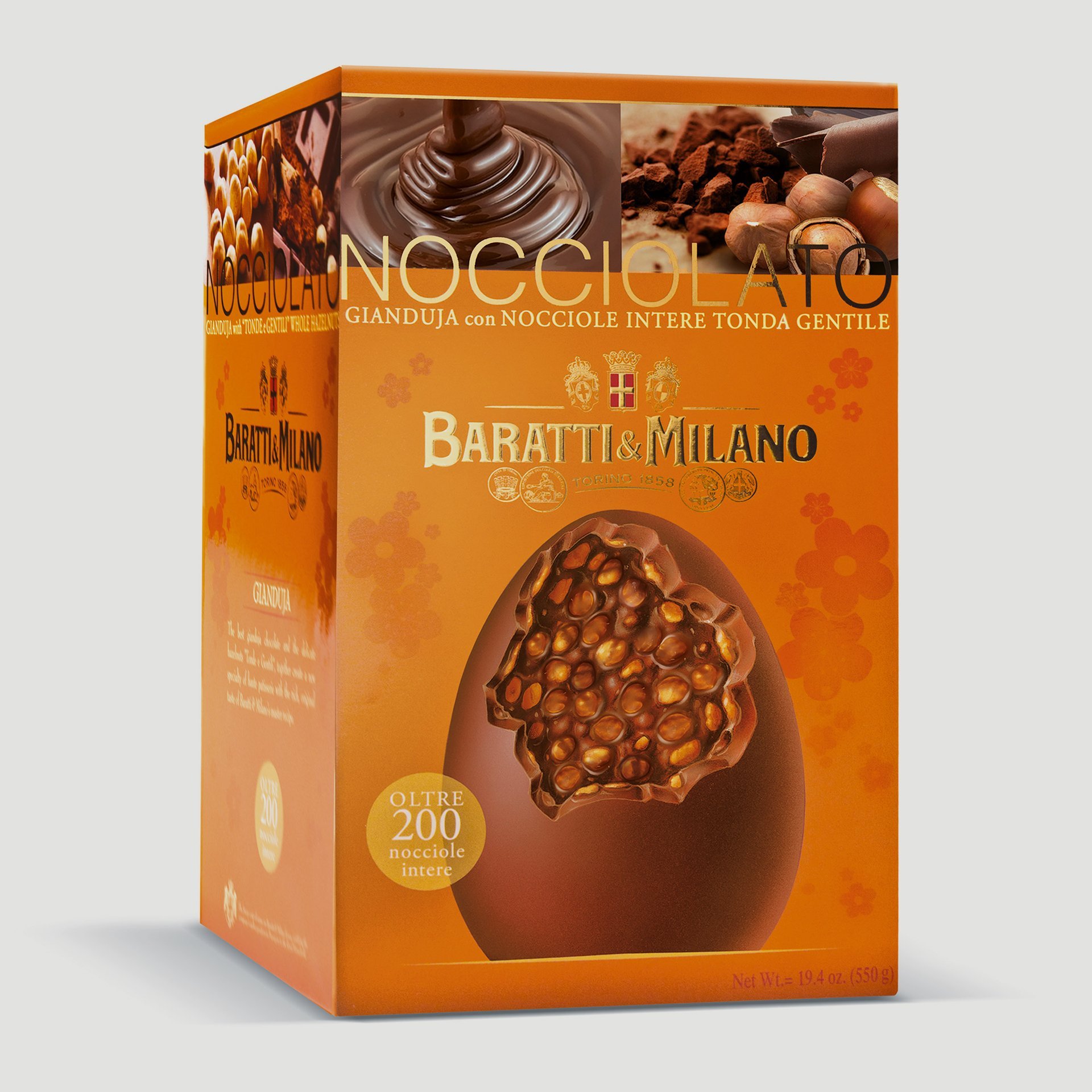 Egg Nocciolato 1858 Gianduja 550g