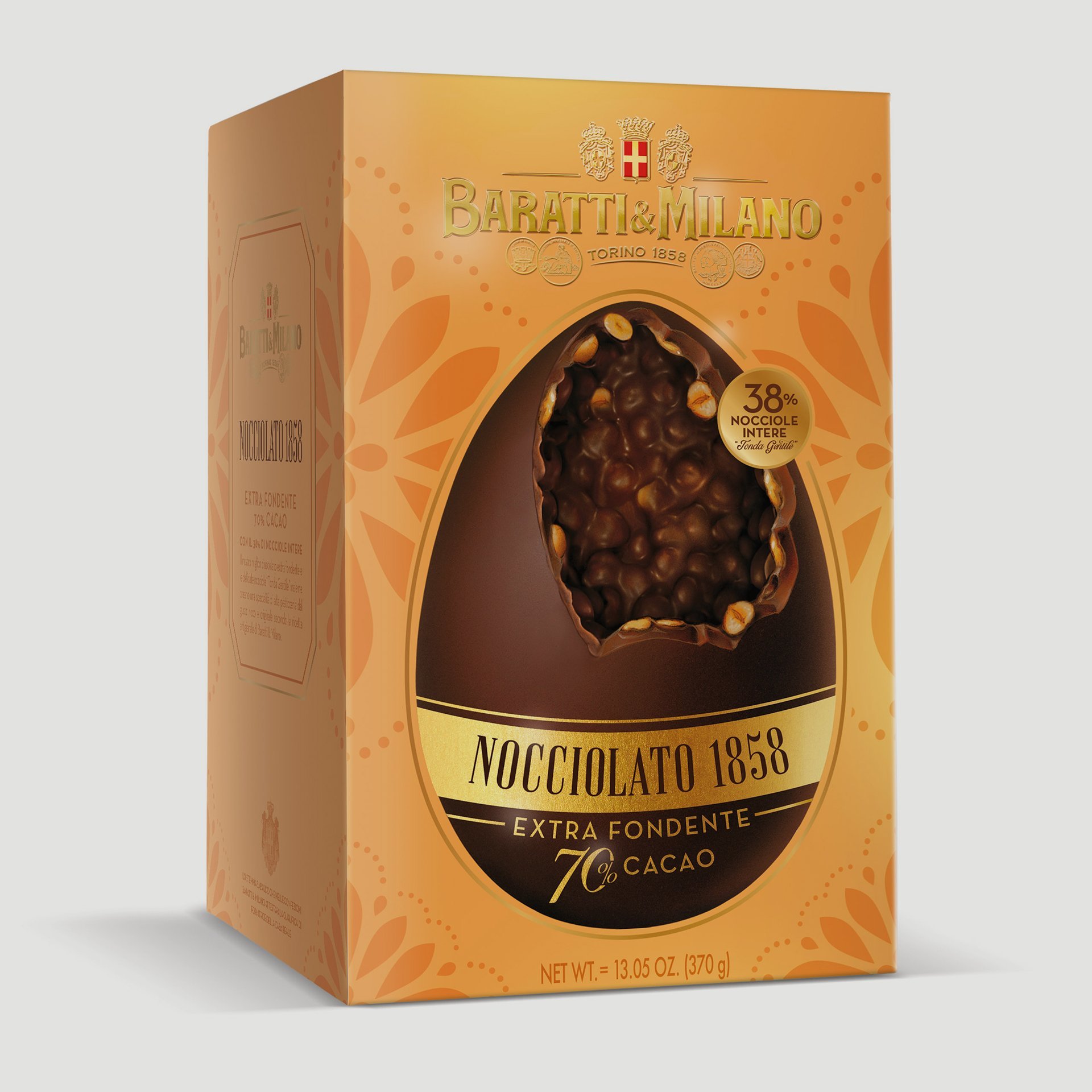 1858 Hazelnut Egg 70% Cocoa 370g