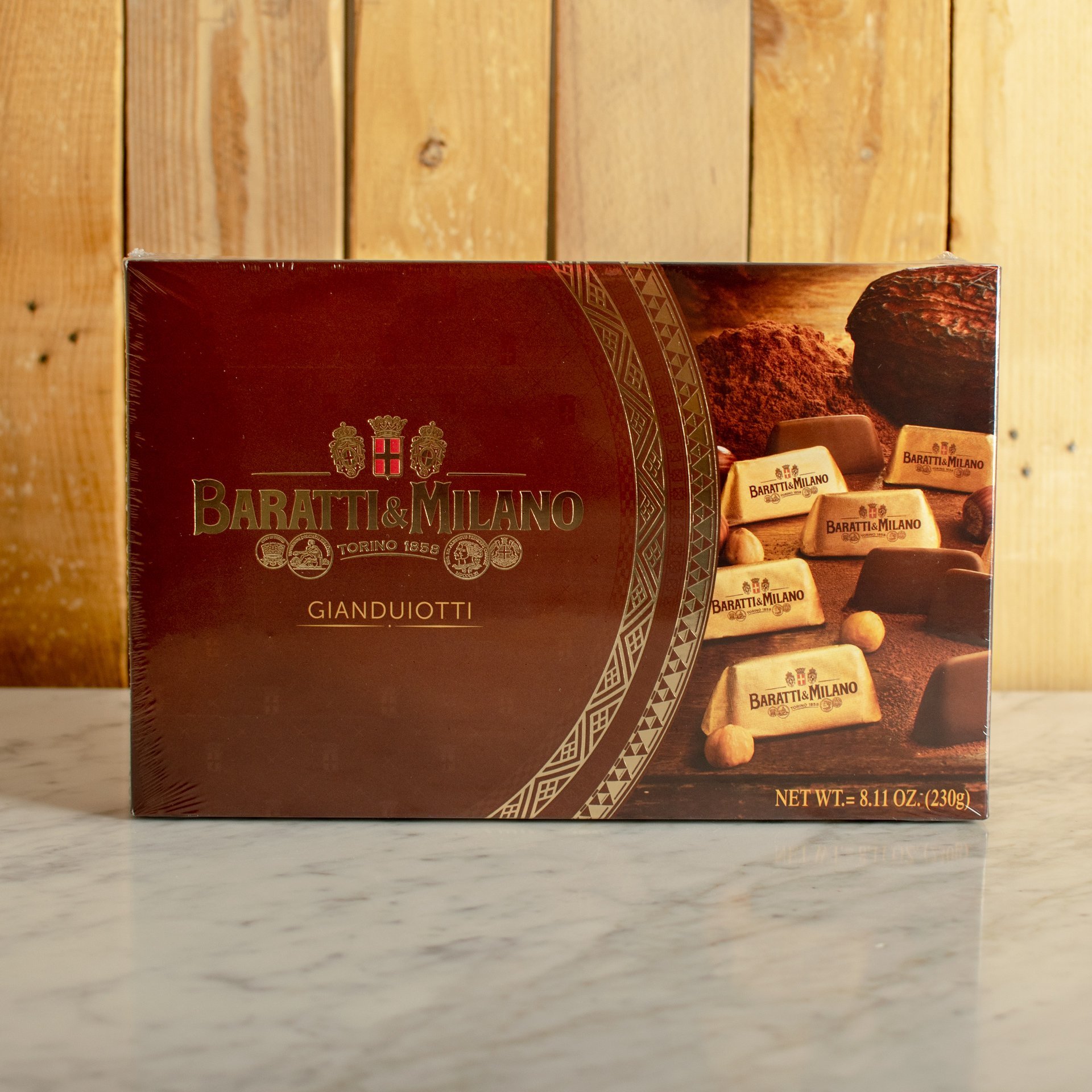 Baratti & Milano Gianduiotti Golden Box Selection